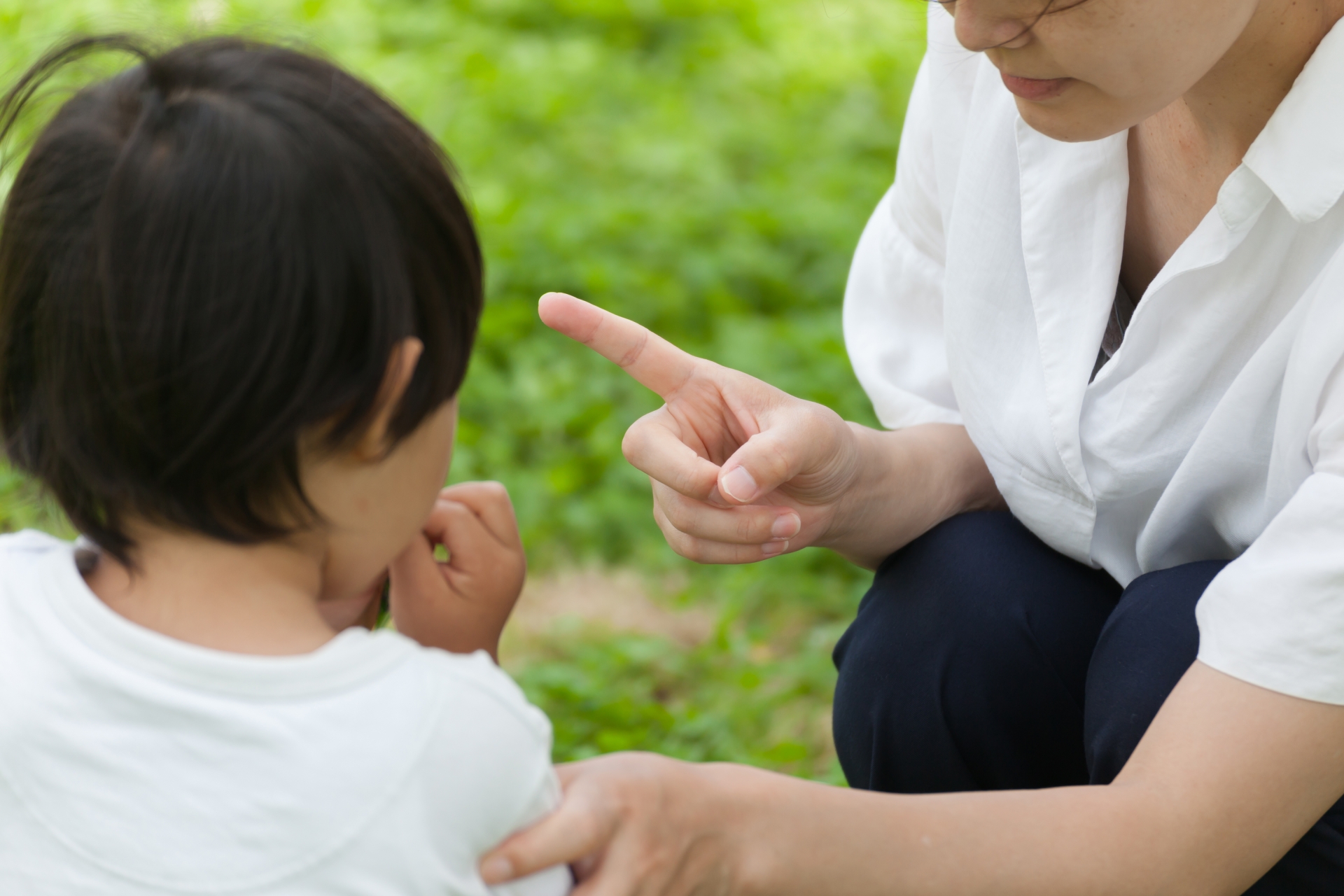子どもの上手な叱り方