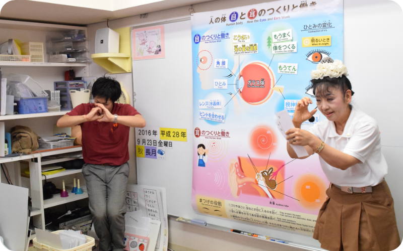 映像として鮮明にイメージする力が身につく