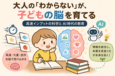 大人の「わからない」が、子どもの脳を育てる